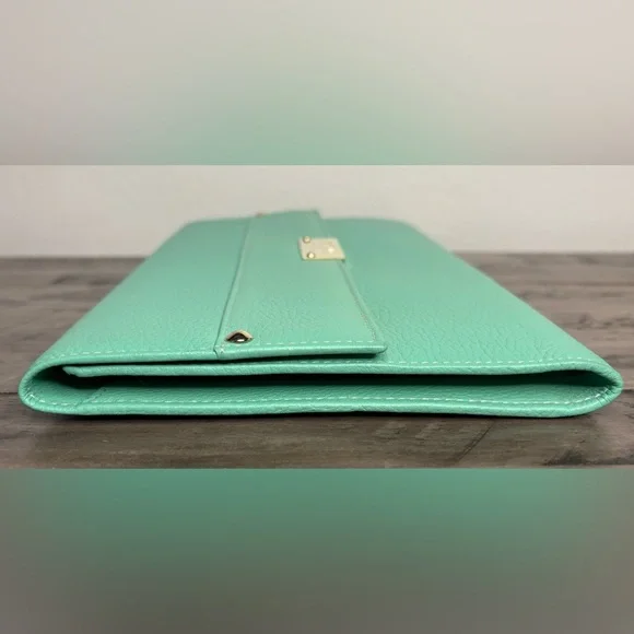 Jimmy Choo Aqua Leather Wallet, perfect condition/never worn. - Picture 6 of 10